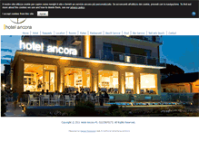 Tablet Screenshot of hotelancorajesolo.it
